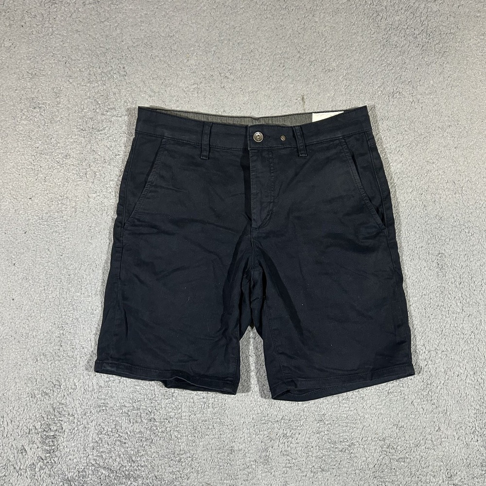 Rag & Bone Shorts Mens 28 Black Chino Performance Flex Casual MBW22S923936ML